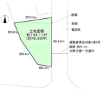 西宮市南越木岩町 売土地間取画像