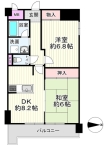 明石市大久保町西島 中古マンション間取画像